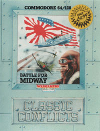 Battle For Midway Commodore 64 US box art